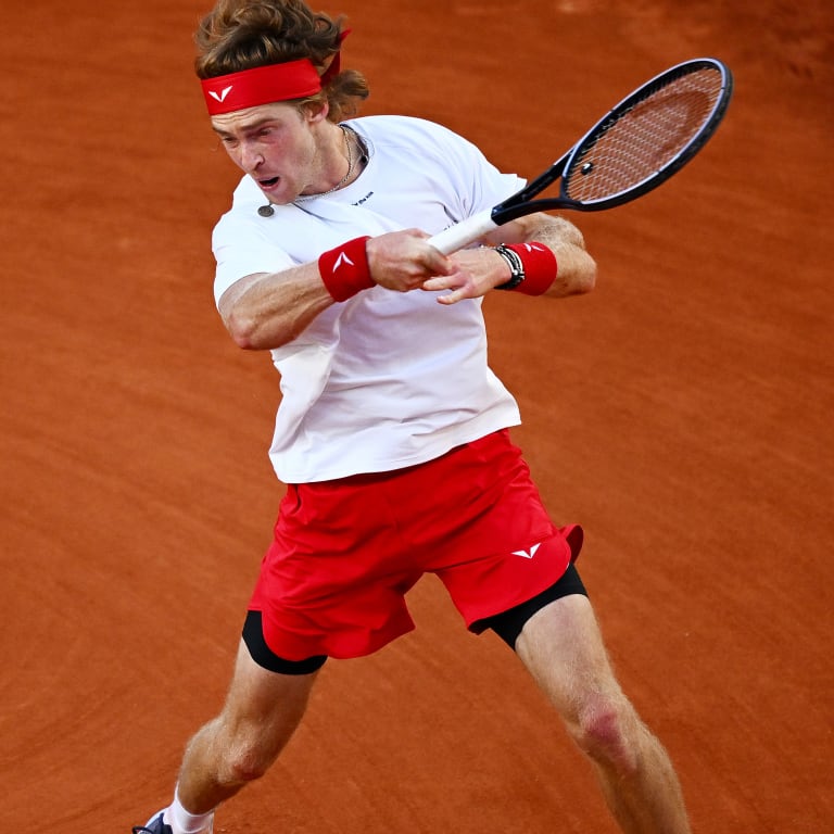 Rublo Boss: Andrey Rublev lays down the law with Parisian-inspired Roland Garros kit